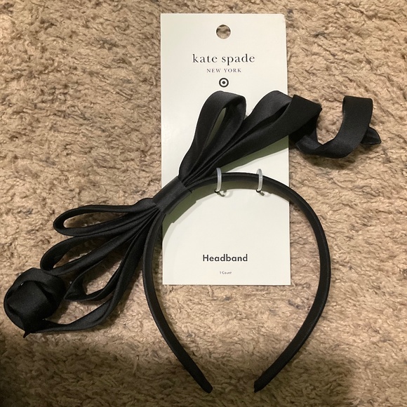 Ribbon Bow Headband - kate spade new york x Target™ Black - Picture 4 of 4